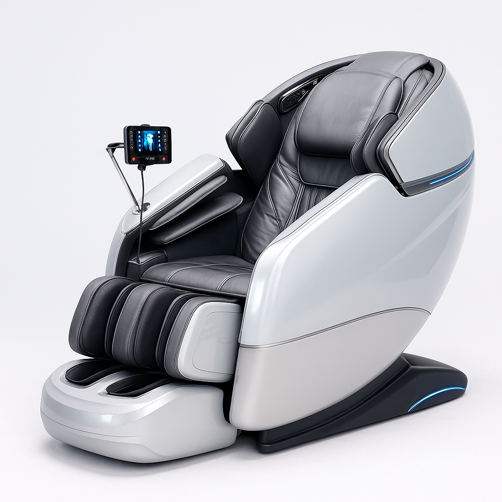 Massage Chair Built for Deep Relaxation, AI Body Scan, Zero Gravity Recline, Heat Therapy, 18 Programs