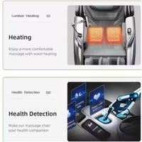 Massage Chair Built for Deep Relaxation, AI Body Scan, Zero Gravity Recline, Heat Therapy, 18 Programs